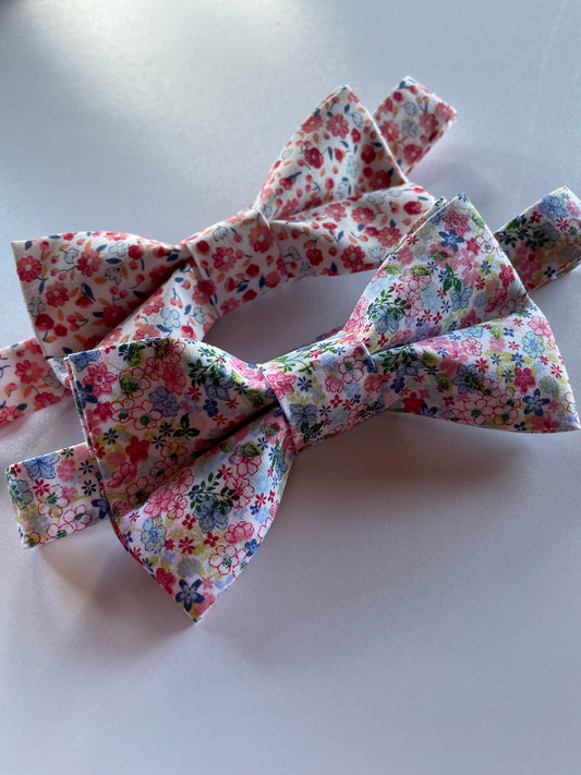 Pajarita flores primavera