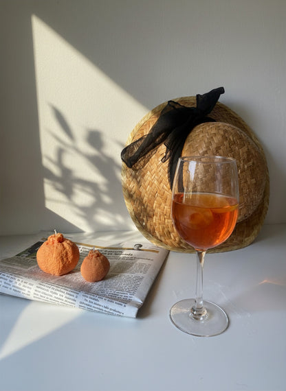 Vela naranja