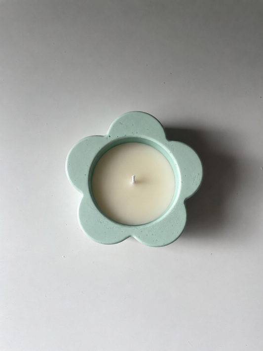 Vela flores silvestres (Verde)