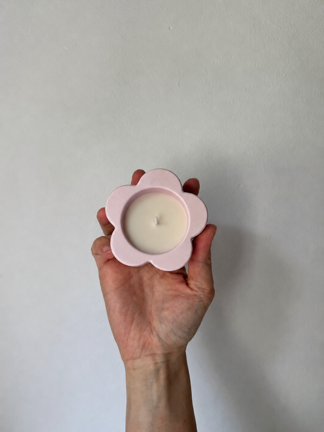 Vela flores silvestres (Rosa)