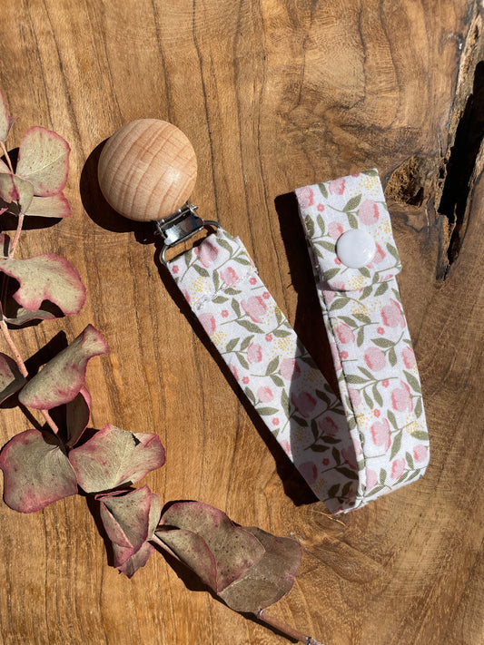 Chupetero tela para bebé