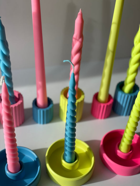Portavelas círculo
