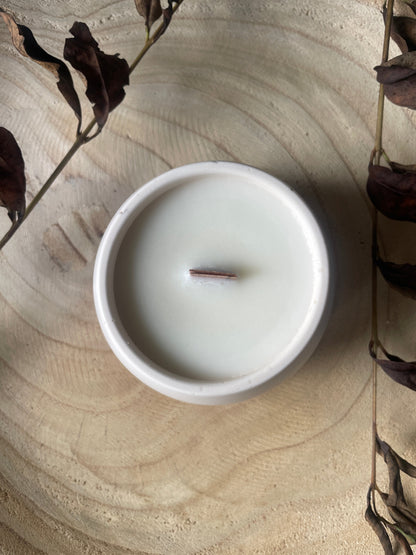 Vela cuenco de calma