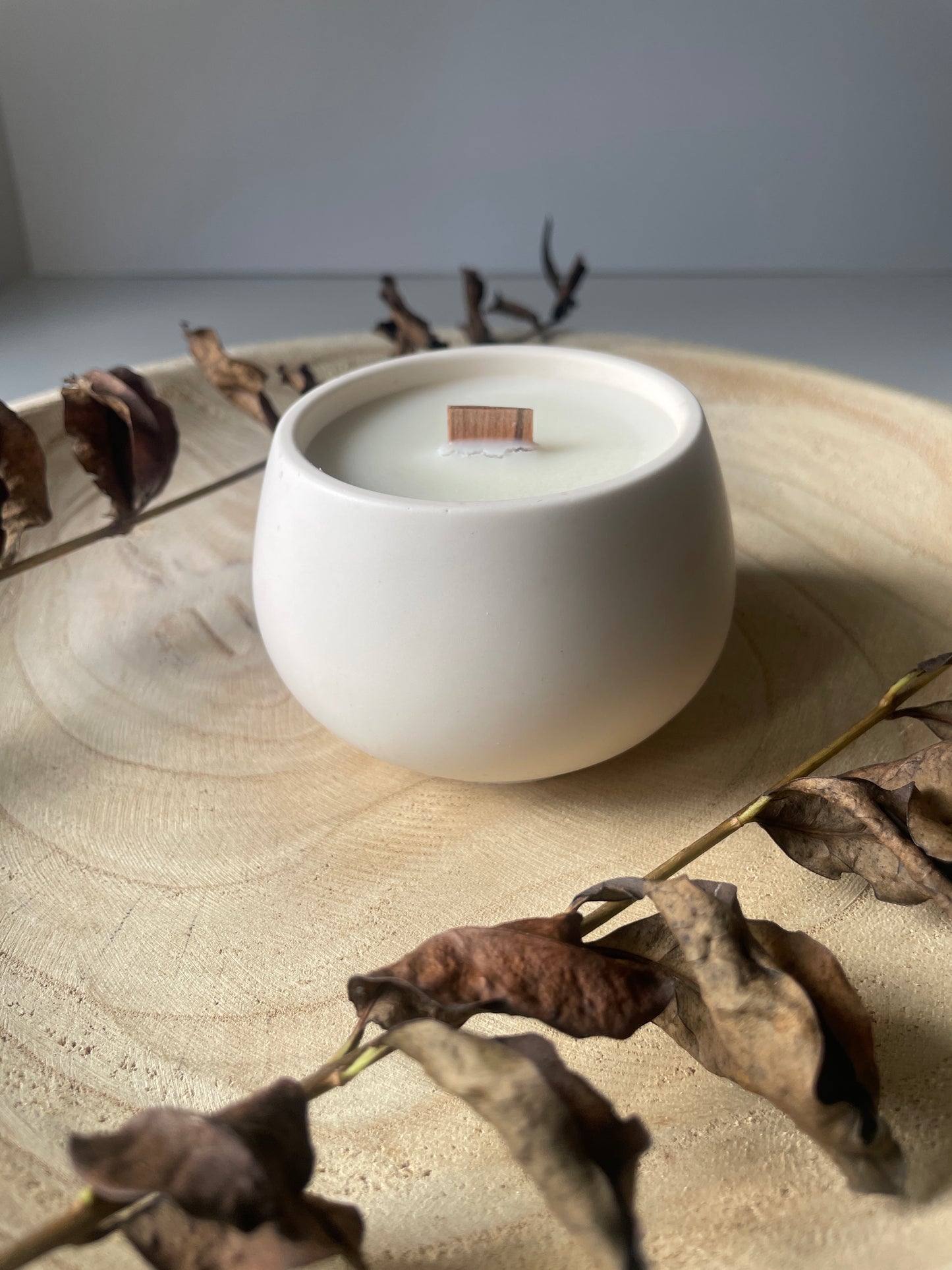 Vela cuenco de calma