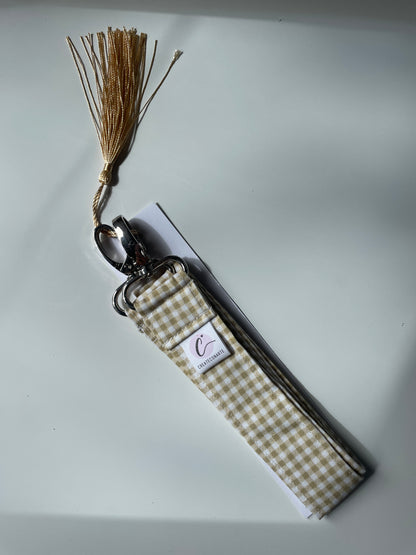 Cinta para móvil Vichy beige