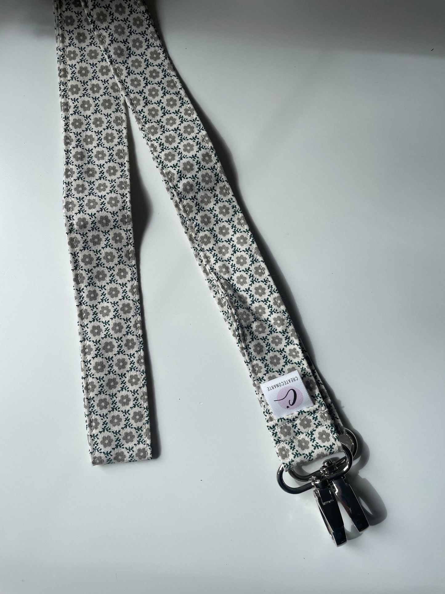 Cinta para móvil Flores beige