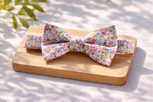 Pajarita flores primavera